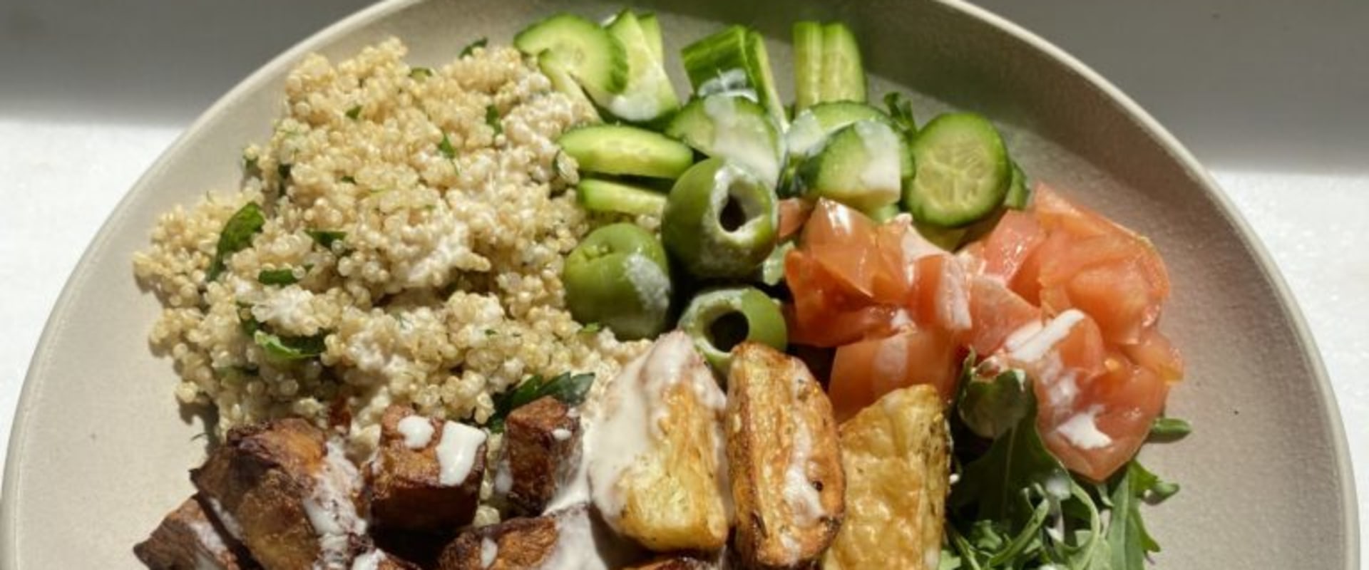 Can you eat rice and potatoes on a mediterranean diet?